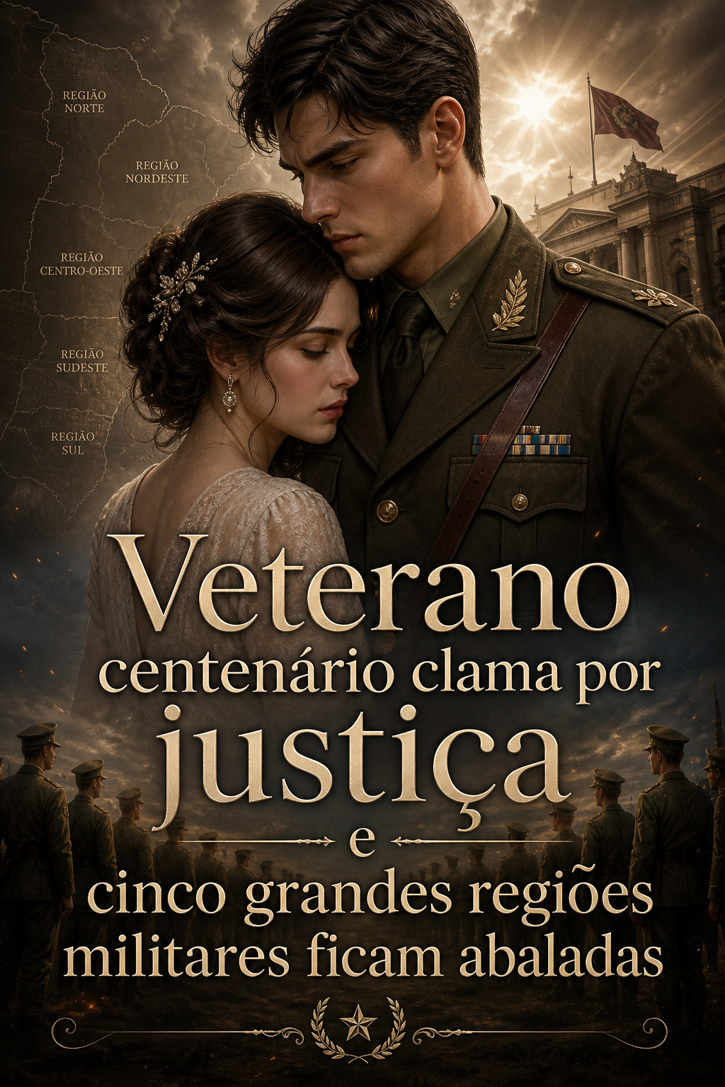 Veterano centenário clama por justiça e cinco grandes regiões militares ficam abaladas