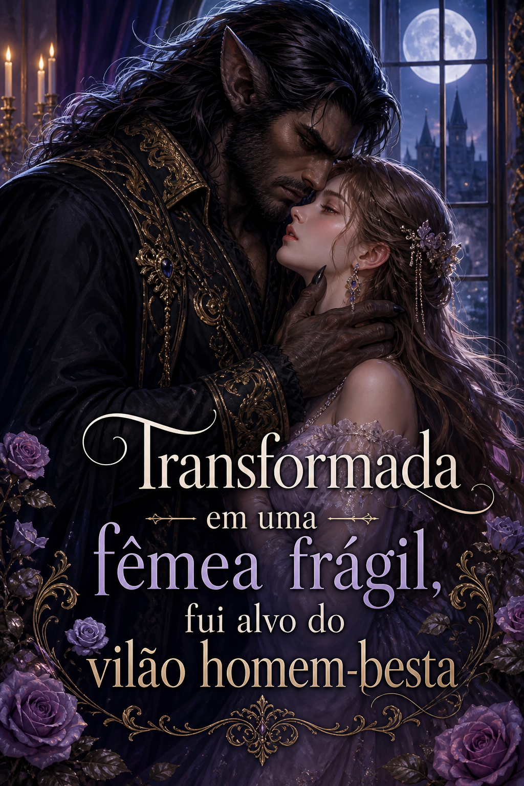 Transformada em uma fêmea frágil, fui alvo do vilão homem-besta