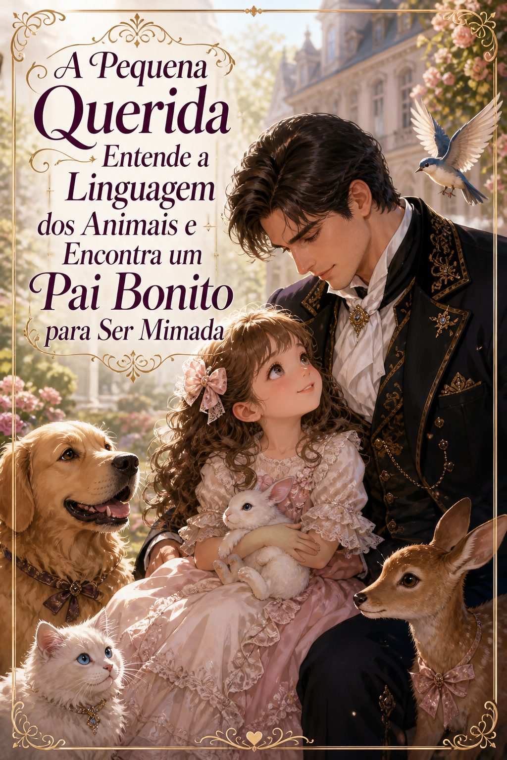 A Pequena Querida Entende a Linguagem dos Animais e Encontra um Pai Bonito para Ser Mimada