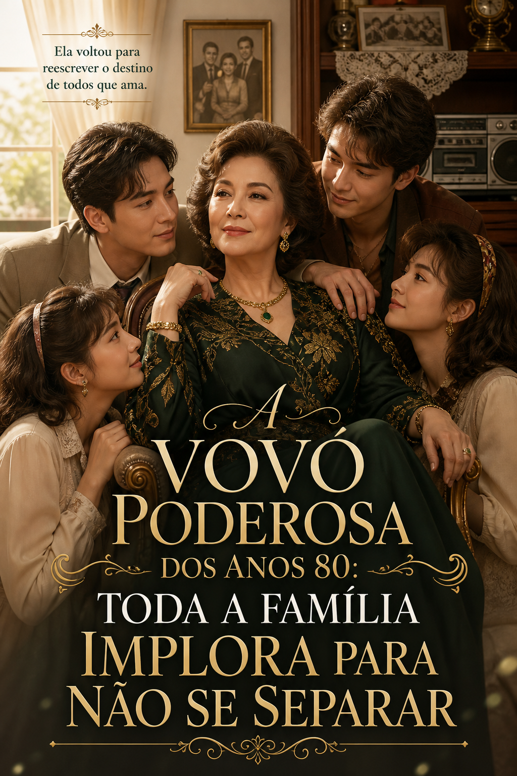 A Vovó Poderosa dos Anos 80: Toda a Família Implora para Não se Separar
