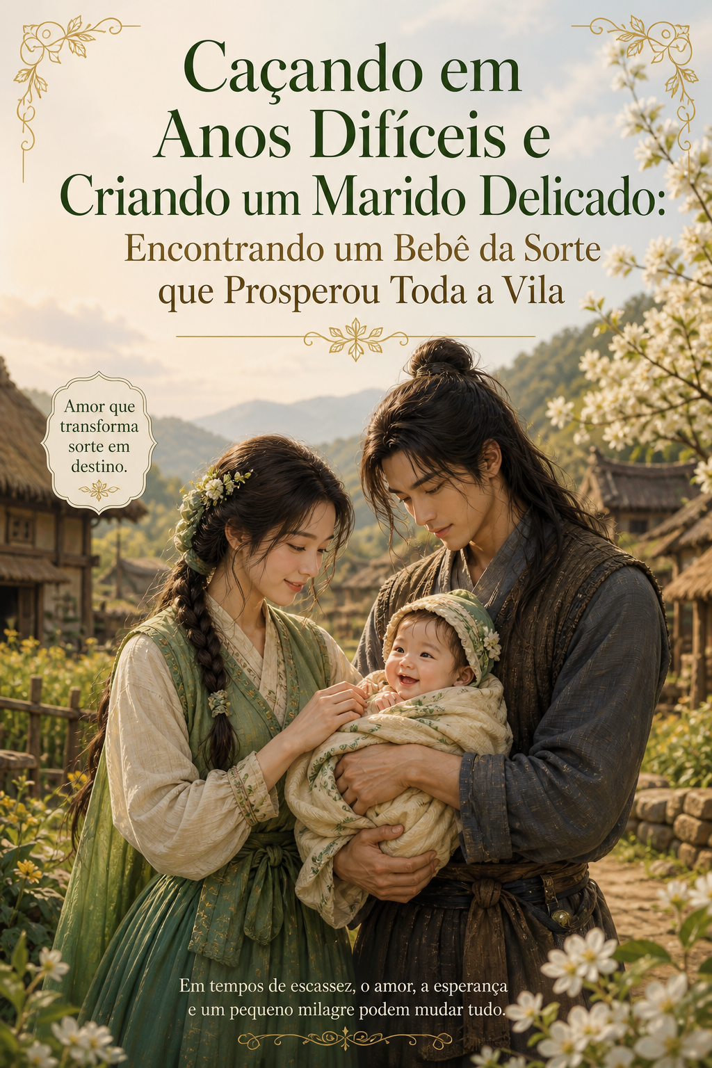 Caçando em Anos Difíceis e Criando um Marido Delicado: Encontrando um Bebê da Sorte que Prosperou Toda a Vila