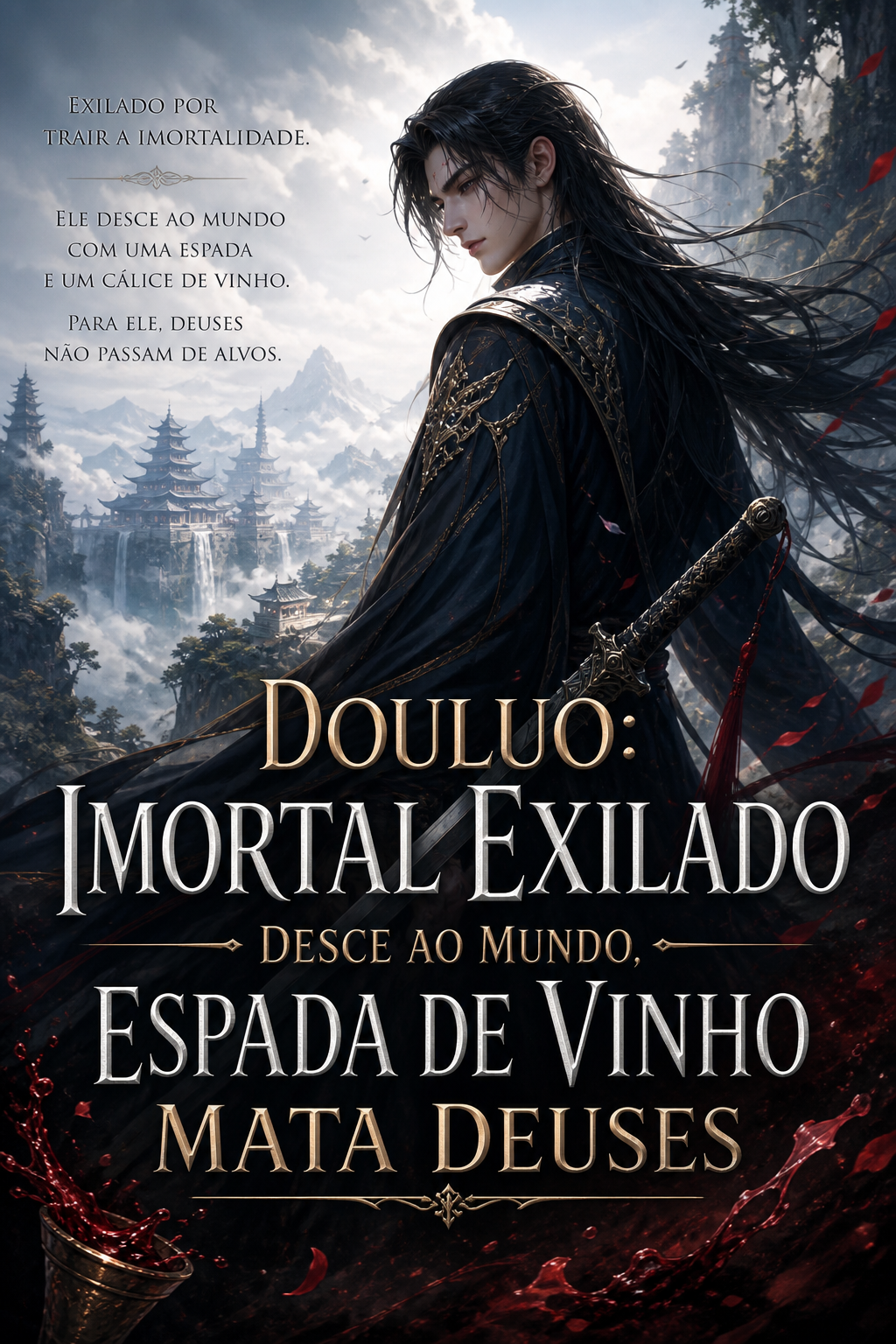 Douluo: Imortal Exilado Desce ao Mundo, Espada de Vinho Mata Deuses